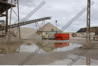 Photo Textures of Background Gravel Quarry